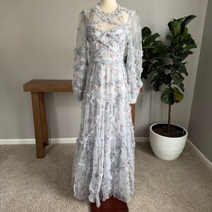 Scatter Ditsy Maxi Dress Needle & Thread NWT